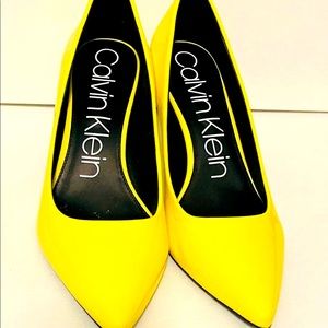 Calvin Klein Gayle Neon Heels